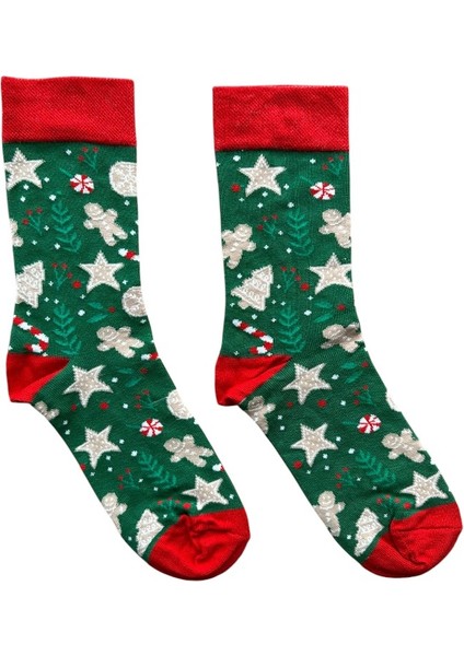 Çam Ağacı Yıldız Soket Çorap