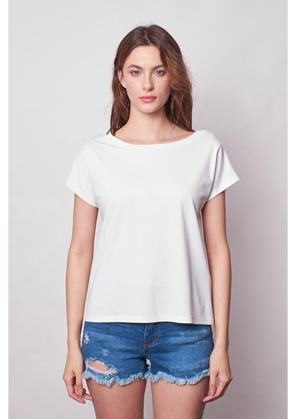 Krem Kısa Kol Halı Saha Antreman Forması