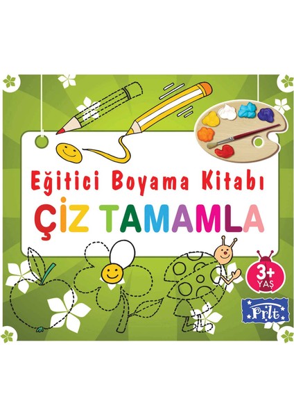 Eğitici Boyama - Kitabı Çiz Tamamla