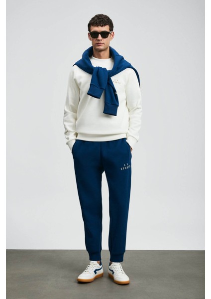 Kırık Beyaz Erkek Sweatshirt 112030186