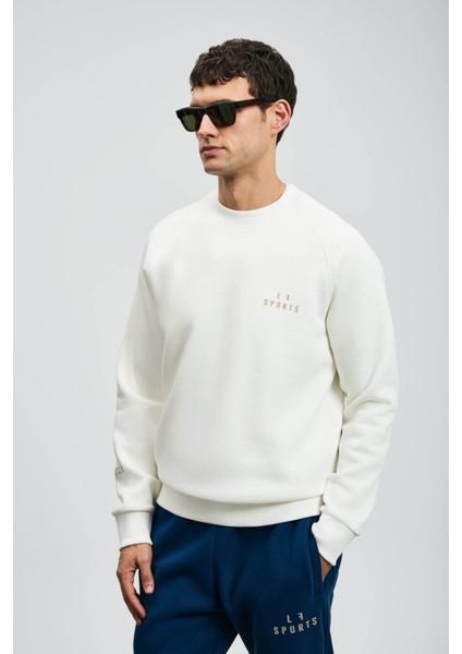 Kırık Beyaz Erkek Sweatshirt 112030186 fiyatları