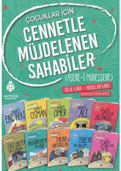 Cennetle Müjdelenen Sahabiler Seti (10 Kitap)