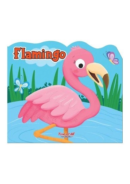Flamingo - Şekilli Kitap