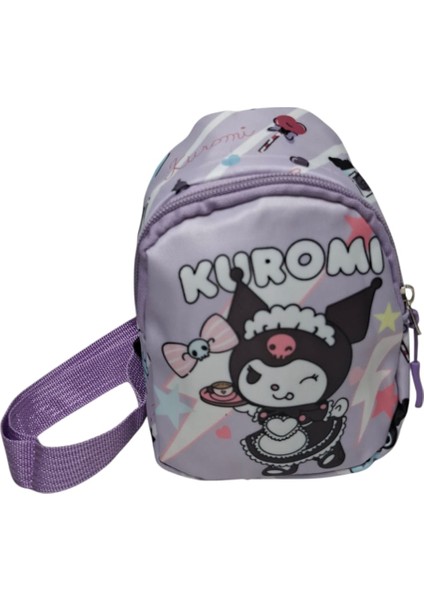 Kız Çocuk Kuromi Model Lila Renk Kuromi Figürlü Sırt Çantası fiyatları