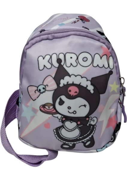 Kız Çocuk Kuromi Model Lila Renk Kuromi Figürlü Sırt Çantası indirimleri