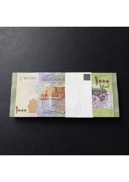 Escoines 3996368F576F03D240 Suriye 1000 Pound Çil 100ADET 1 Deste fiyatları