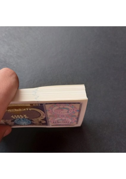 Escoines 3996368F80274C4333 1994 Özbekistan 100 Som Çil 100ADET 1 Deste fırsatları