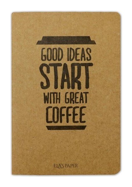 Coffee Good Ideas - Defter