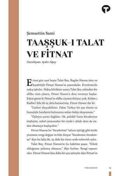 Taaşşuk-I Talat ve Fitnat