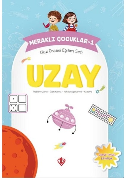 Meraklı Çocuklar 1 - Okul Öncesi Eğitim Seti Uzay