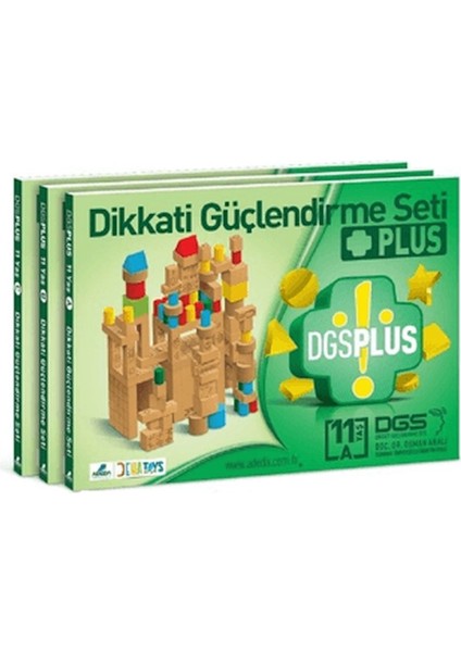 Dikkati Güçlendirme Seti Plus 11 Yaş Kitap
