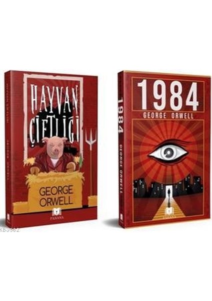 George Orwell Seti (2 Kitap Takım)