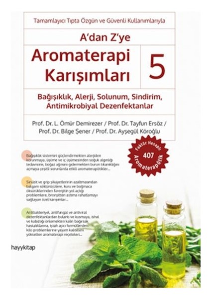 A’dan Z’ye Aromaterapi Karışımları – 5