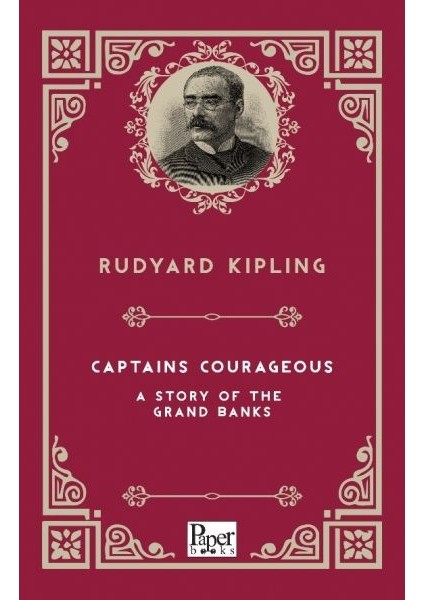 Captains Courageous A Story Of The Grand Banks (Ingilizce Kitap)