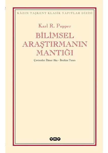 Bilimsel Araştırmanın Mantığı
