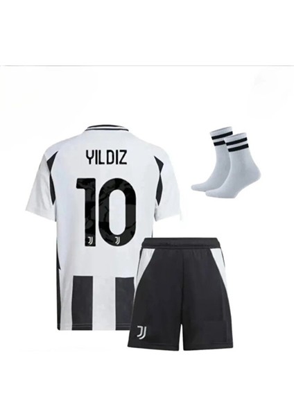 Kenan Yildiz 24/25 Yeni Sezon Çocuk Futbol Forması Hava Alabilen Polyester Kumaş Halısaha Forması