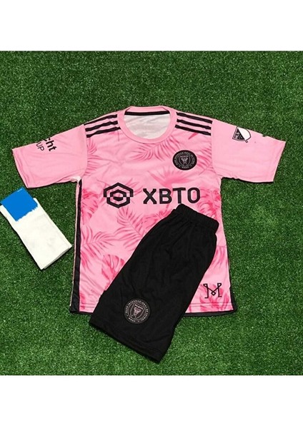 Inter Miami Pembe Messi Çocuk Forması 4 Lü Set Forması fiyatları