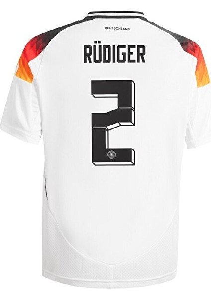Almanya Milli Takımı Rudıger Yeni Sezon Iç Saha Beyaz Yetişkin Forması