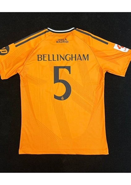 Real Madrıd Deplasman Turuncu 2024 # Bellingham # Yetişkin Forması fırsatları