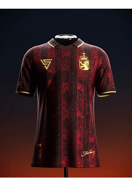 Ispanya Milli Takım Özel Tasarım Futbol Forması Hava Alabilen Polyester Kumaş Halısaha Forması modelleri