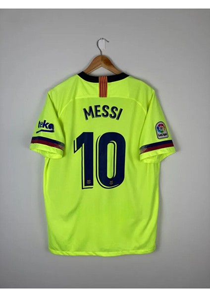 L.messi Barcelonaa Retro Futbol Forması Nefes Alabilen Polyester Forma Halısaha Forması