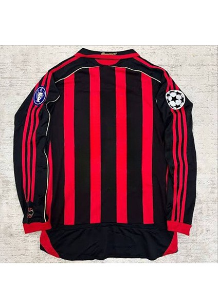 Ac Mılan 2006/07 Uzun Kol Kırmızı [ Isimsiz ] Yetişkin Forması