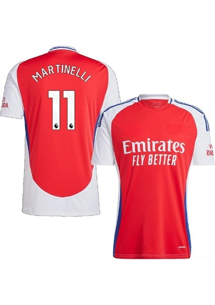 Arsenal 2024/25 Iç Saha Kırmızı Yetişkin Martınellı Forması