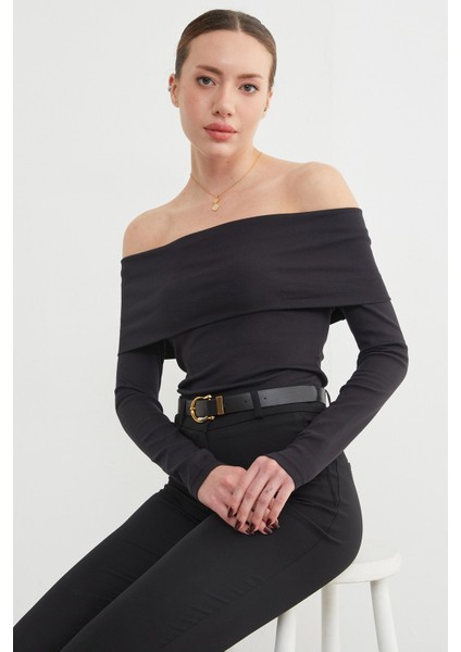 Basic Madonna Yaka Modal Bluz fiyatları