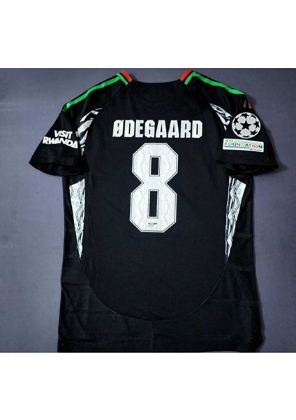 Odegard Arsenal 2025 Isimsiz Forma Siyah