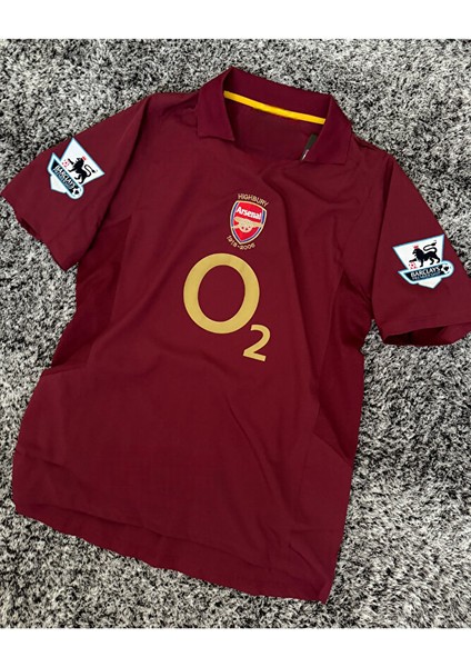 Arsenall Henry Retro Futbol Forması Hava Alabilen Özel Forma Kumaşı fırsatları