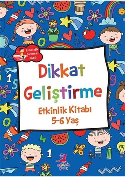 Dikkat Geliştirme - Etkinlik Kitabı (5-6 Yaş)