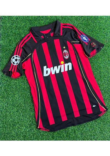 Milan Kaká 2006/2007 Nostaji Retro Forması Siyah Özel Forma Kumaşı fiyatları