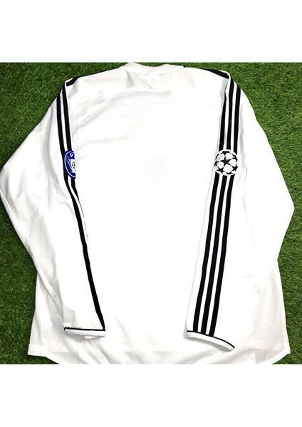 Real Madrid 2003/04 Iç Saha Uzun Kol Simens Isimisz Yetişkin Forması fiyatları