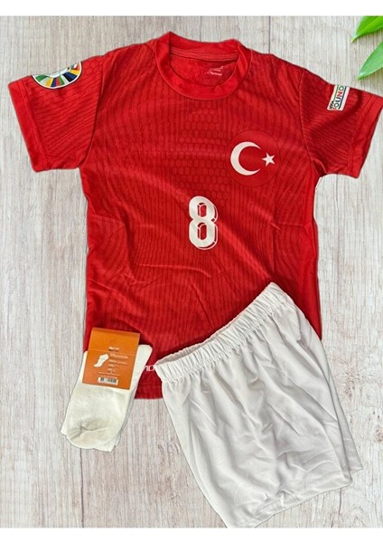 Türkiye Euro 2024 A.r.d.a-G.ü.l.e.r 8 Numara Çocuk Forması 4'lü Set 4589 fiyatları