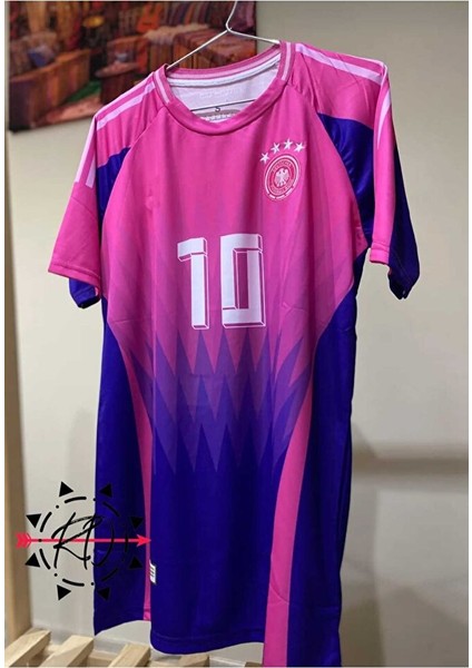 Almanya Musialla Pembe Kısa Kol Forma