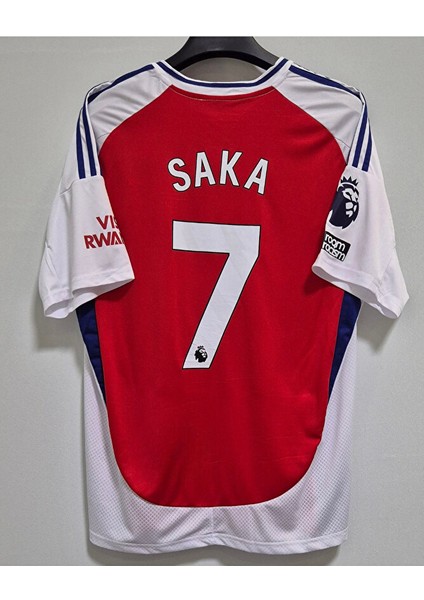 Arsenal 24/25 Yeni Sezon Saka Baskılı Futbol Forması Özel Forma Kumaşı modelleri