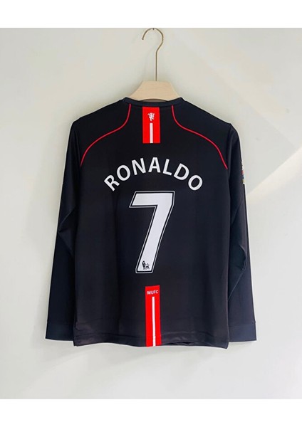 M.united 2008/2009 Cristiano Ronaldo Uzun Kollu Forması Hava Alabilen Özel Forma Kumaşı fırsatları