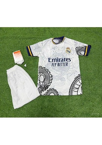 Cristiano Ronaldo Çocuk Futbol Forması Dragon Hava Alabilen Polyester Kumaş Halısaha Forması fiyatları