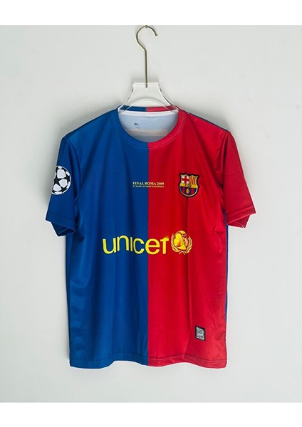 L.messi Retro Barcelona Futbol Forması, Özel Tasarım Nefes Alan Polyester Halısaha Forması fiyatları