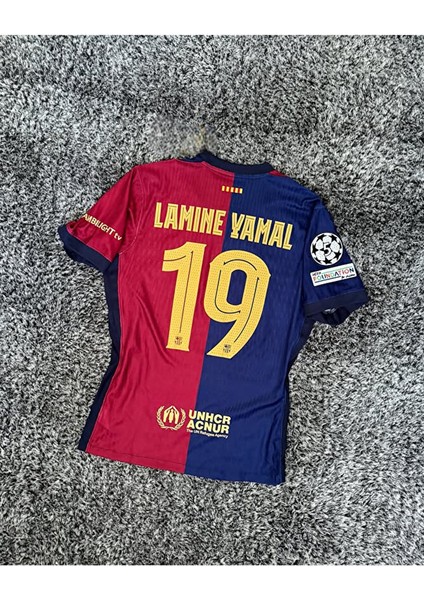 Lamine Yamal 24/25 Yeni Sezon Futbol Forması B.a.r.c.e.l.o.n.a Hava Alabilen Özel Forma Kumaşı