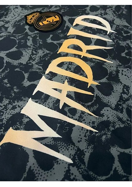 Cristiano Ronaldo Real Madrid Özel Tasarım Kuru Kafa Temalı Özel Madrid Forması modelleri