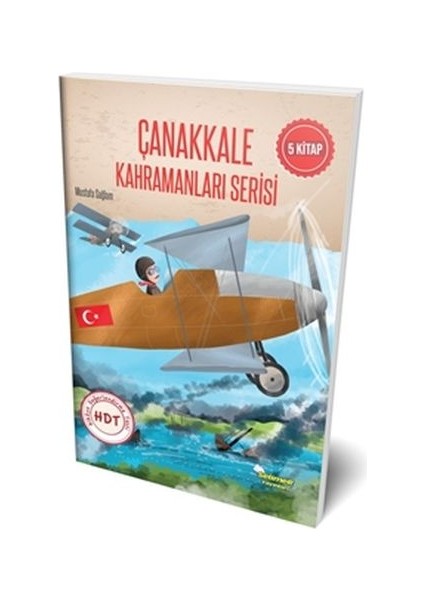 Çanakkale Kahramanları Seti - 5 Kitap Takım