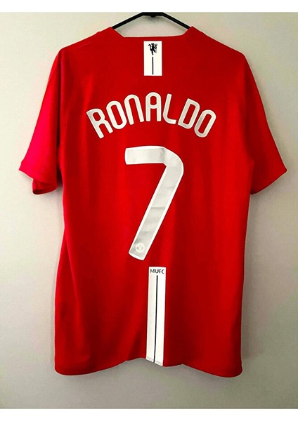 Manchester United Ronaldo 2008 Kırmızı Çocuk Futbol Forma 4'lü Set Forma+Şort+Çorap+Bileklik fiyatları