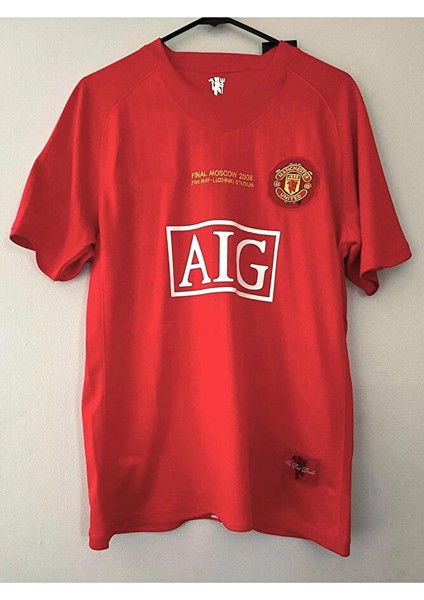 Manchester United Ronaldo 2008 Kırmızı Çocuk Futbol Forma 4'lü Set Forma+Şort+Çorap+Bileklik modelleri