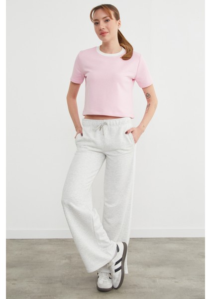 Yanı Biyeli Cepli Bol Paça Eşofman Altı fırsatları