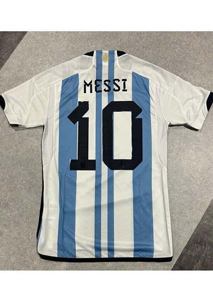 Arjantin Milli Takım Lionel Messi Baskılı Futbol Forması Özel Forma Kumaşı modelleri