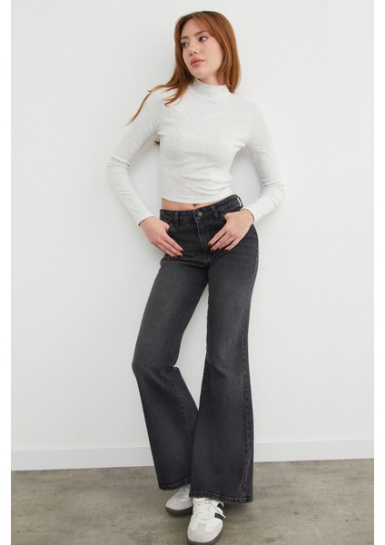 Basic Yarım Balıkçı Yaka Crop Body fiyatları