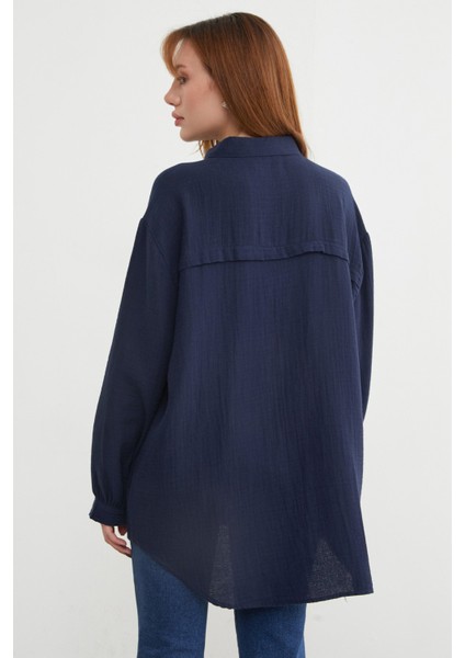 Basic Oversize Gömlek