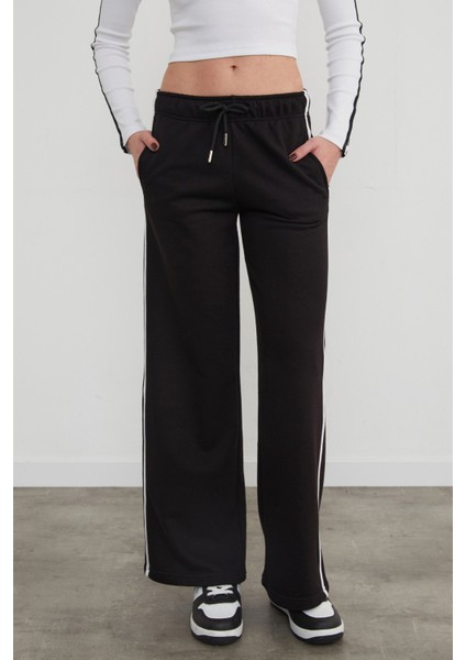 Yanı Biyeli Cepli Bol Paça Eşofman Altı indirimleri