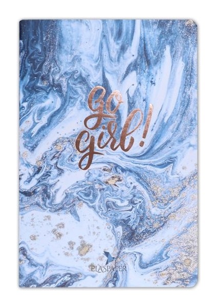 Marble Mavi Go Girl! Defter